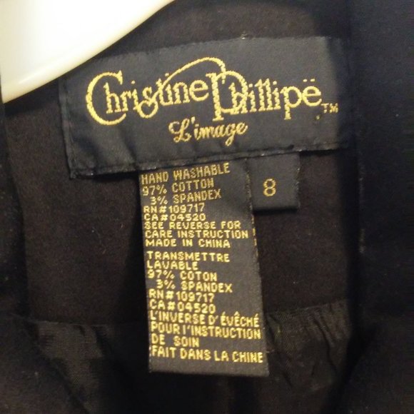 Black Beaded  & Applique Jacket - Picture 3 of 3